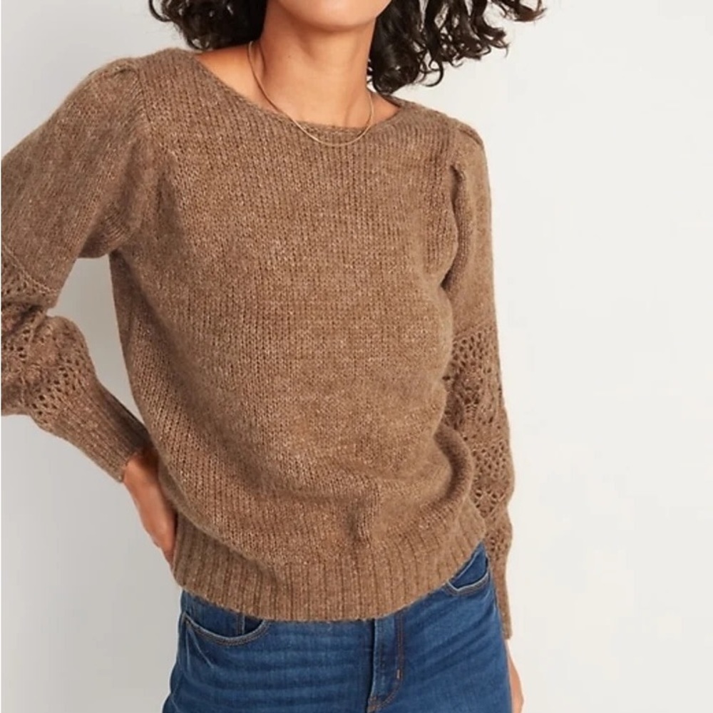 Old Navy Pointelle Sweater